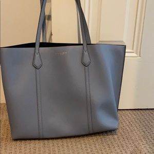 Tory Burch Perry Triple Compartment Tote EUC